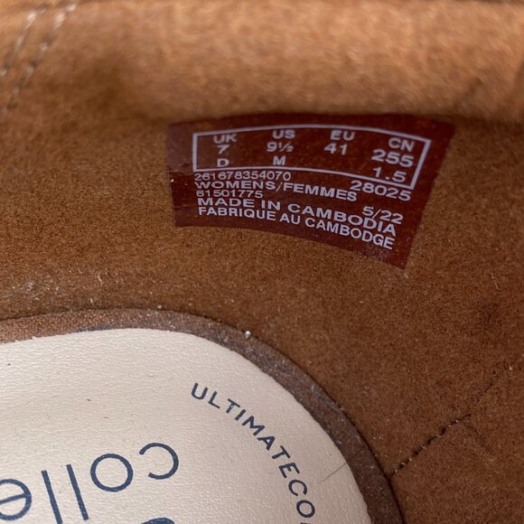 Clarks Women's Teresa Step Dark Tan Suede 261678354070 Heels,Size 9.5M - Picture 3 of 10